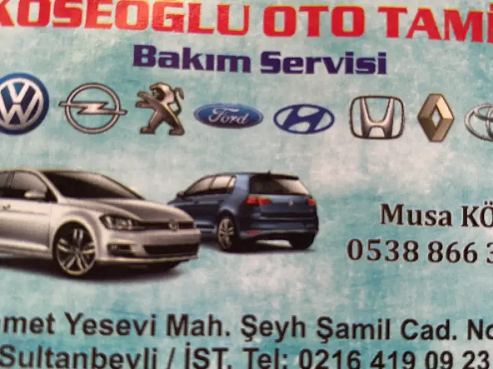 Köseoğlu Oto Tamir Bakım Servisi