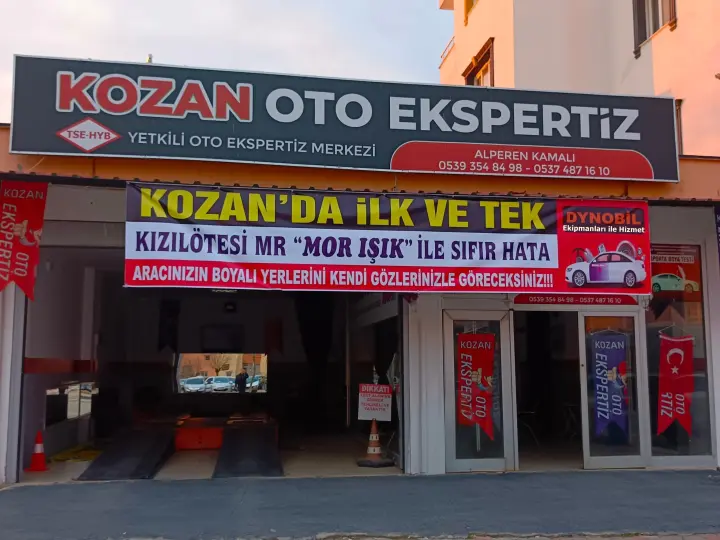 KOZAN Oto Ekspertiz(%50 daha uygun Fiyat Dynobil Ekipmanları) ve Kızılötesi Teknolojisi ile Boyalı Parçaları gözle görme