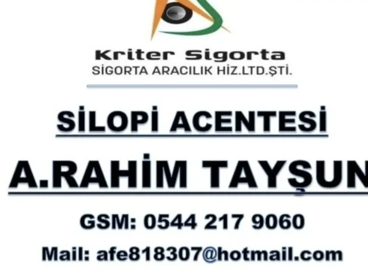 KRİTER SİGORTA ARC.HİZM.LTD.ŞTİ.