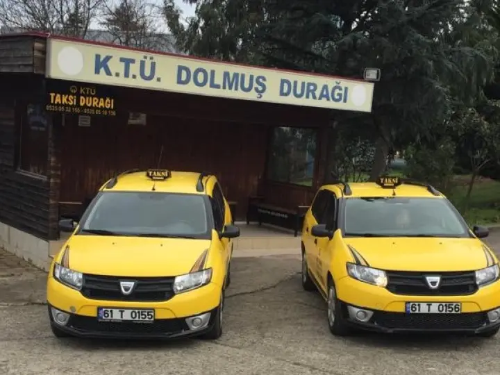 KTÜ Taksi Durağı