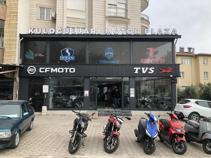 Kuloğulları Motor - CF Moto, TVS, Mondial, Yuki, Kral, Motolüx Yetkili Satıcısı