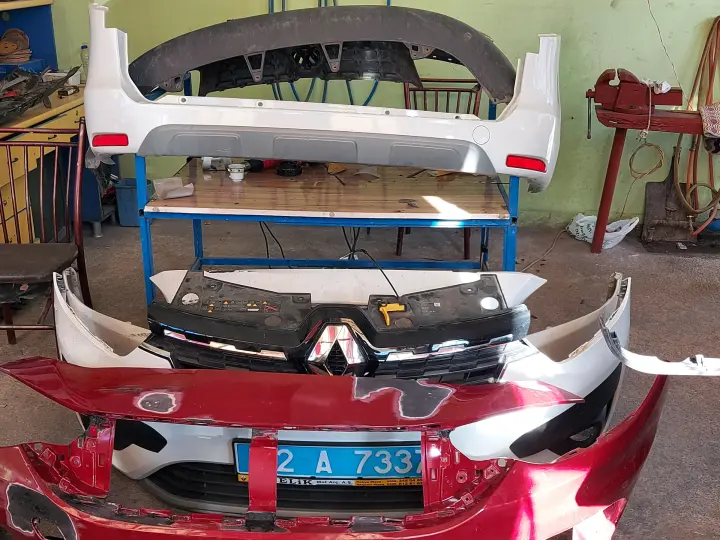 Kurtoğlu oto tampon far plastik parça tamir onarımı