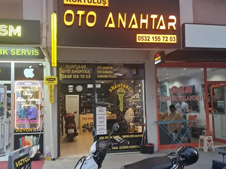 Kurtuluş oto anahtar çilingir