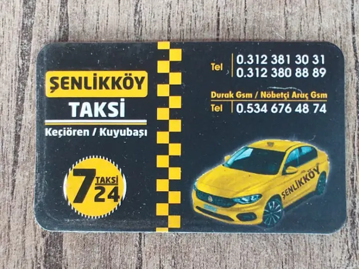 Kuyubaşı Şenlikköy Taksi