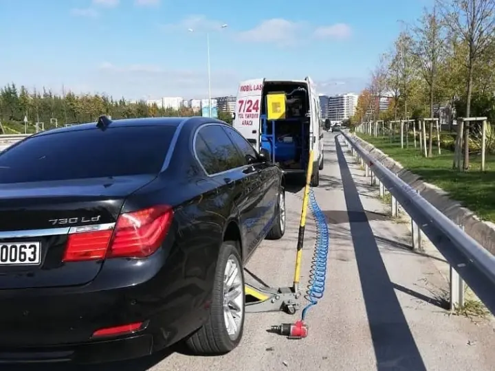 Lastik Yol Yardım 7/24 Vadi lastikci Seyyar Mobil Lastikçi