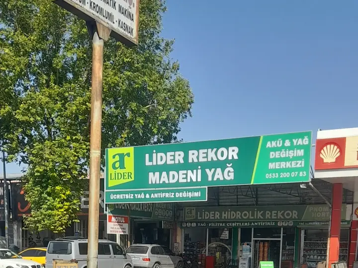 Lider Hidrolik Rekor Madeni Yağ,Akü,Hırdavat,Antifriz,Filtre