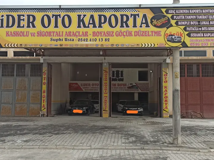 Lider Oto Kaporta Boya Göçük Onarım