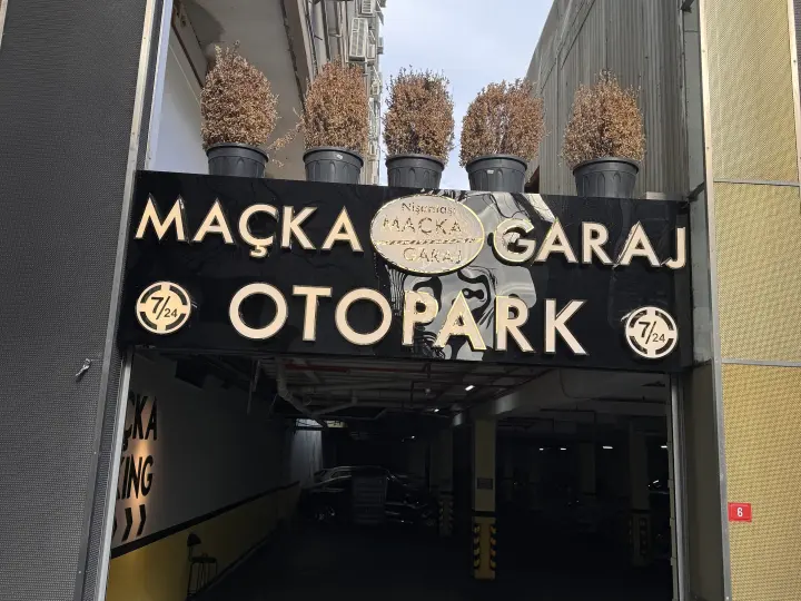 Maçka garaj otopark