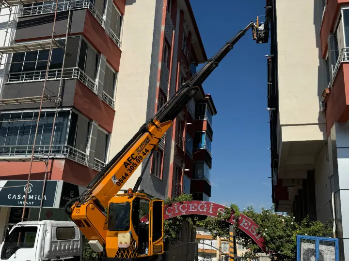 MALATYA SEPETLİ VİNÇ SEPETLİ PLATFORM MANLIFT MANİTO