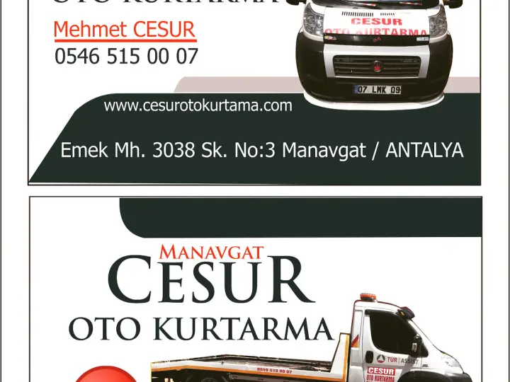 Manavgat cesur oto kurtarma