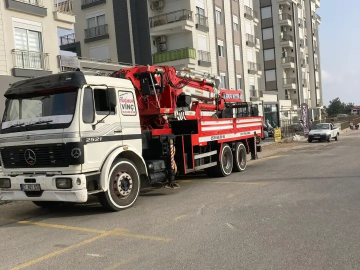 Manavgat Yağmur Vinç Platform