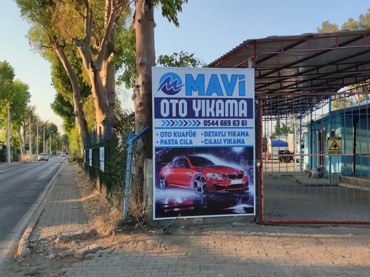 Mavi oto yıkama