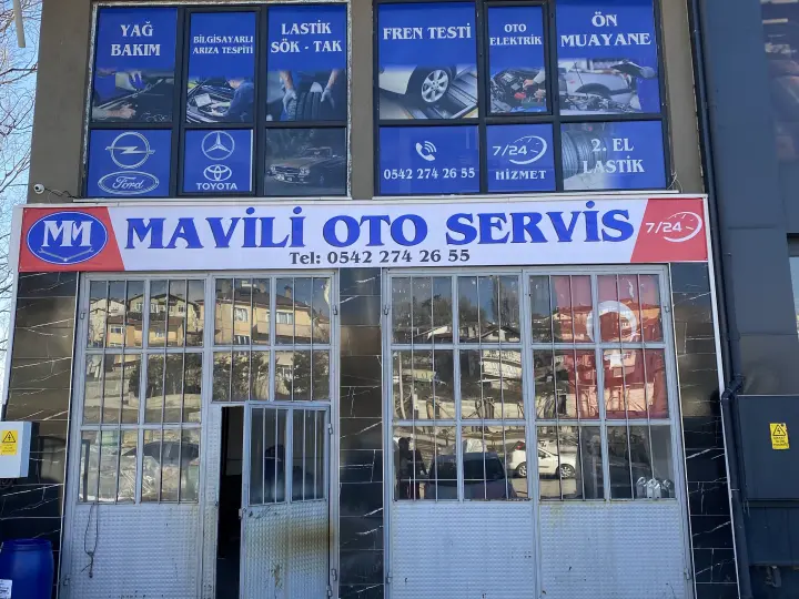 Mavili Oto Servis Elektrik ve Lastik