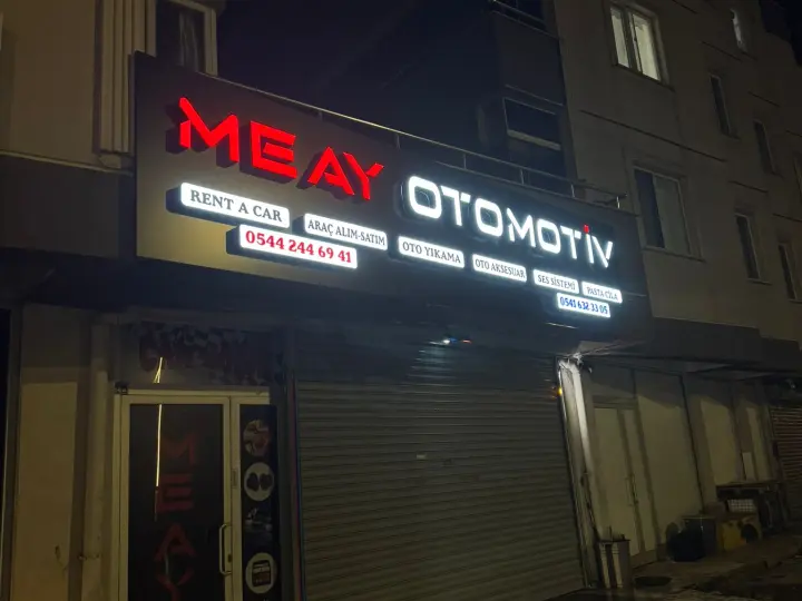 Meay Otomotiv Rent A Car Oto Yıkama ve Ses Sistemleri