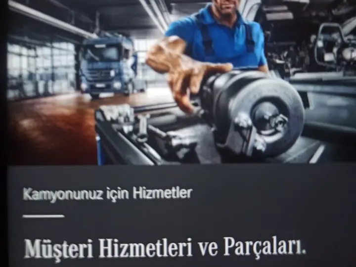 Mercedes Benz Axor Actros Atego Tamir bakım 7/24 Yolda Tamir