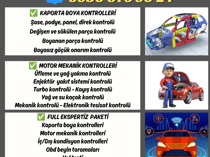 MERSİN OTO EKSPERTİZ 7/24 MOBİL