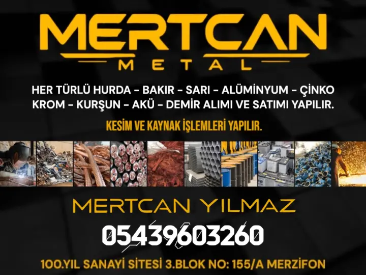 MERTCAN METAL MERZİFON HURDACI | MertcanYılmaz