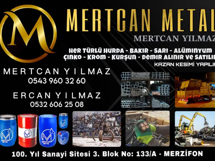 MERTCAN METAL MERZİFON | MertcanYılmaz