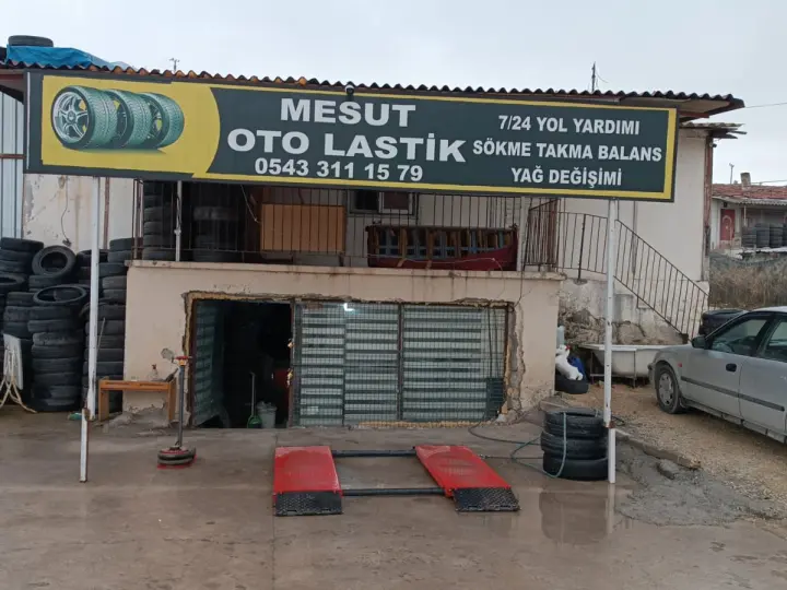 Mesut Oto Lastik Sincan Yenikent 7 /24 ağır vasıta ve küçük araç yol yardımı yapılır