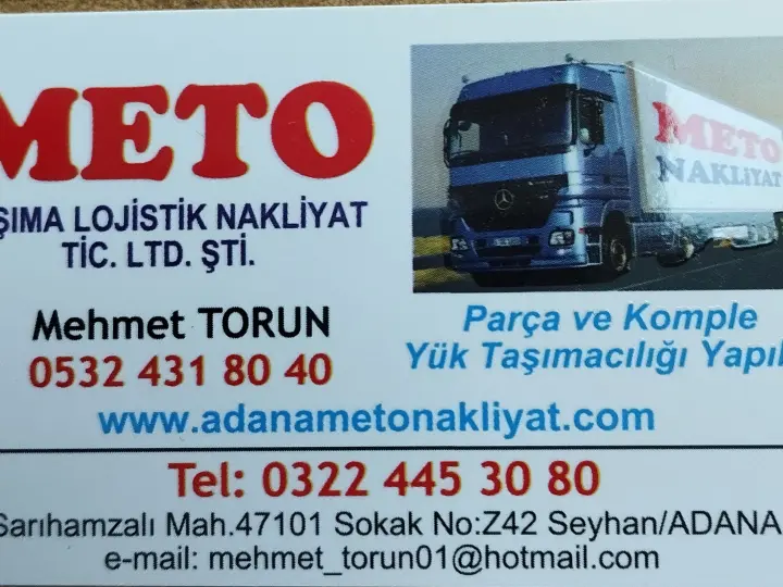 METO TAŞIMA LOJİSTİK LİMİTED ŞİRKETİ
