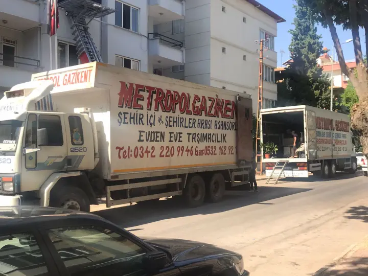 Metropol Gazikent Evden Eve Asansörlü Taşımacılık