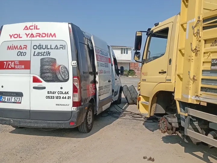 Mimaroğulları Oto Lastik 7/24 Acil Yol Yardım