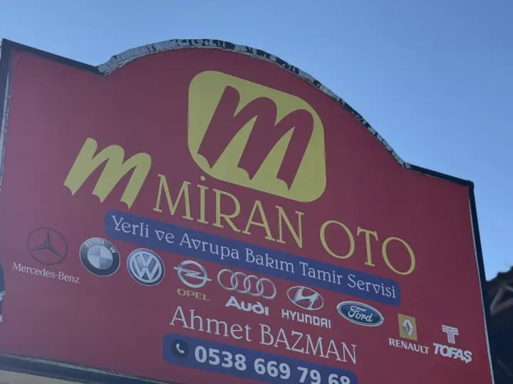 Miran Oto Tamir Bakım