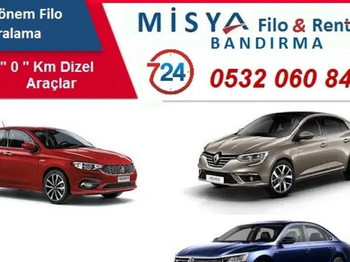 MİSYA RENT A CAR KİRALAMA YENİ NESİL KİRALAMA FARKI