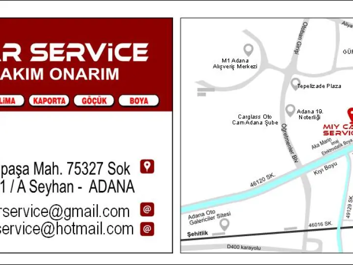 Miy car service araç bakım onarım