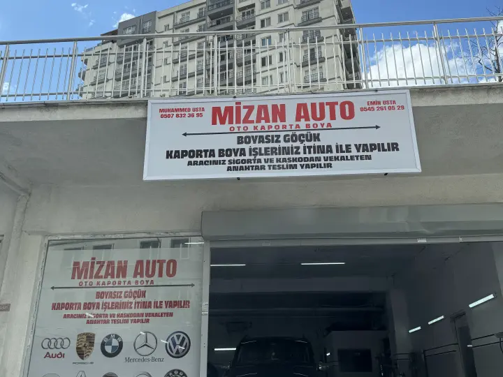 Mizan Auto kaporta boya & boyasız göçük onarım