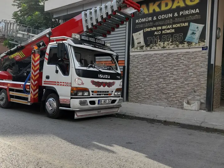 mobil asansör hizmeti Akdağ ticaret