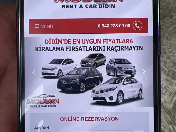 Modern Rent A Car