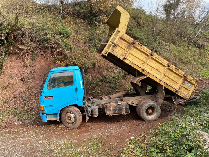 Moloz hattı Moloz atımı kırım yıkım işleri