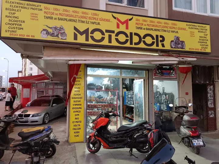 MOTODOR MOTORSİKLET TAMİR BAKIM VE YEDEK PARÇA TEMİN SERVİSİ