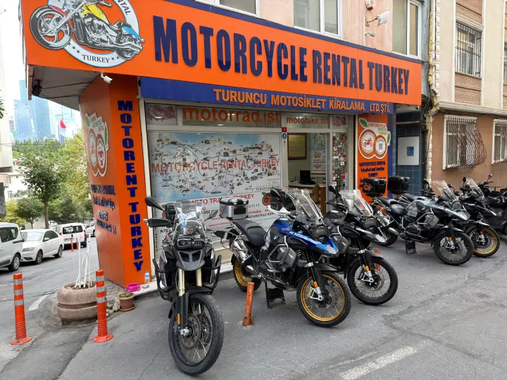 Motorcycle Rental Turkey Istanbul