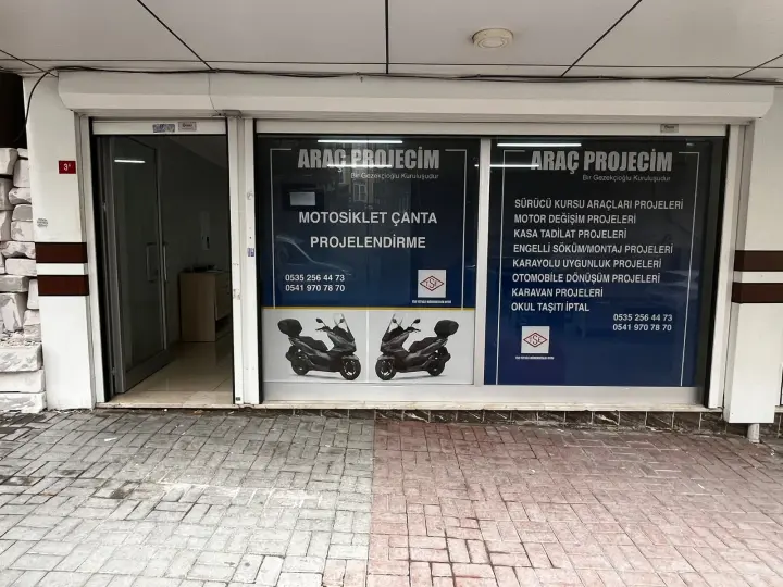Motosiklet Arka Çanta Projelendirme - Motosiklet Taşıma Kutusu Projesi - AracProjecim
