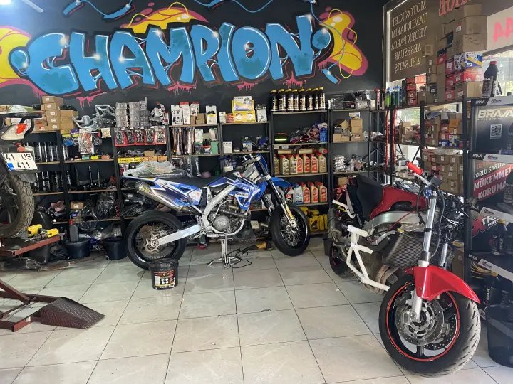 Motosiklet tamircisi CHAMPİON GARAGE (YOL YARDIM)