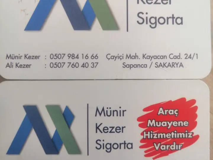MÜNİR KEZER SİGORTACILIK