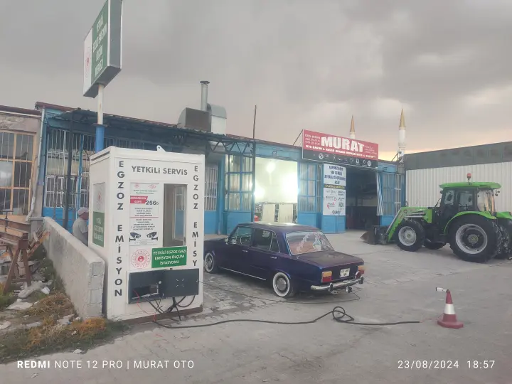 Murat oto bakım Eksoz emisyon