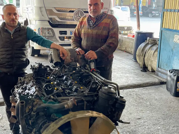 Murat usta mercedes benz ağır vasıta Axor actros atego