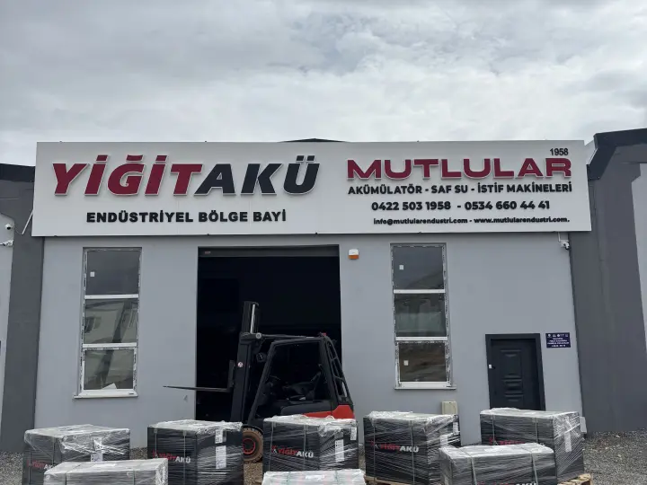 Mutlular Endüstri - Yiğit Akü Endüstriyel Bölge Bayi - Forklift Transpalet İstif Makine Akü Bakım Onarım