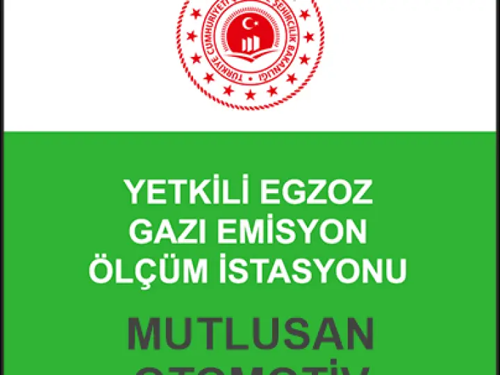 Mutlusan Otomotiv Araç Ön Muayene İstasyonu - Egzoz Gazı Emisyon Ölçüm Merkezi - Fren test - Muayene Öncesi Genel Kontrol