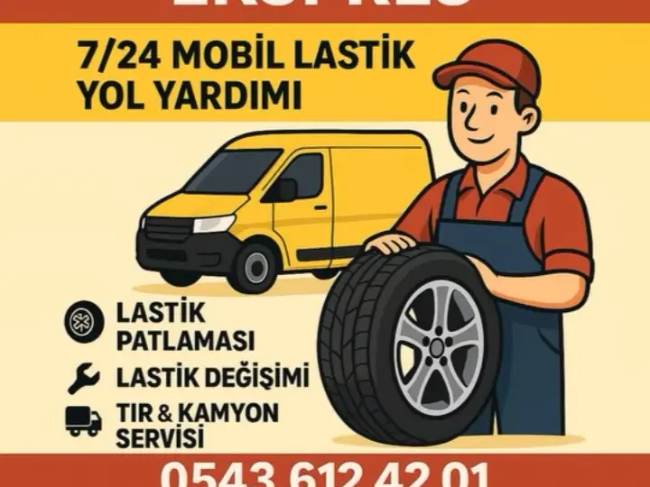Nazilli oto lastik yol yardım 7/24