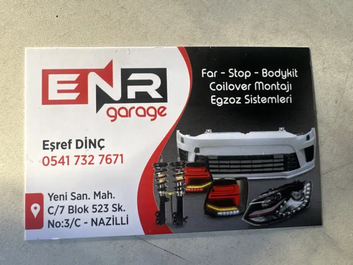 NAZİLLİ OTO YIKAMA ENR GARAGE