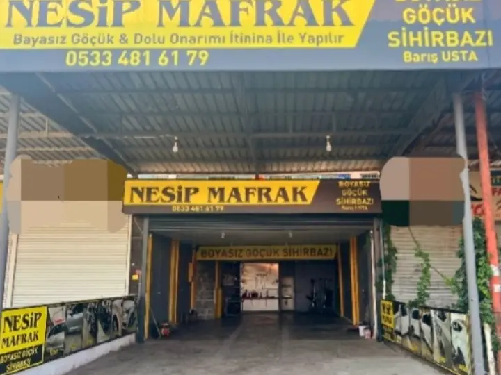 Nesip Mafrak boyasız göçük sihirbazı