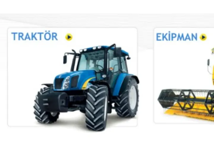 New Holland-türktraktör