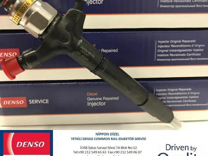Nippon Dizel Motorlu Araçlar - DENSO Enjektör Servisi