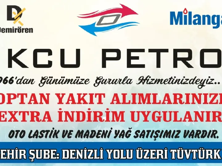 Okcu petrol Kavaklıdere alaşehir
