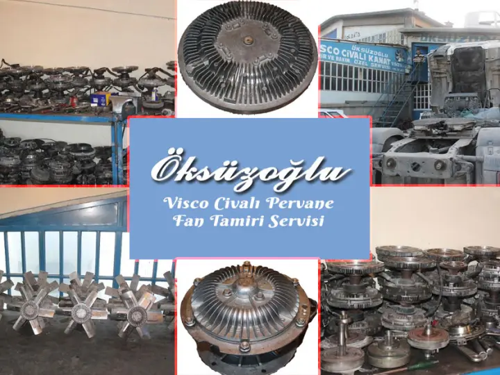 Öksüzoğlu Visco Civalı Pervane Fan Tamiri Servisi