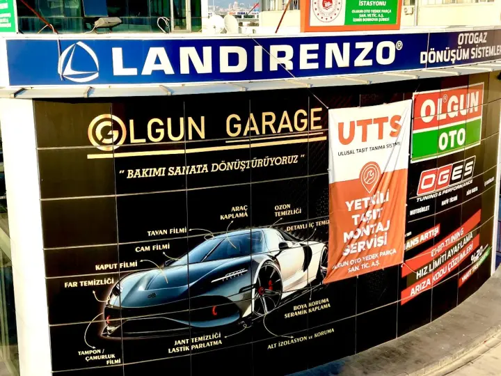 Olgun Oto LPG - Landirenzo Otogaz Sistemleri - Egzoz Gazı Emisyon Ölçüm İstasyonu